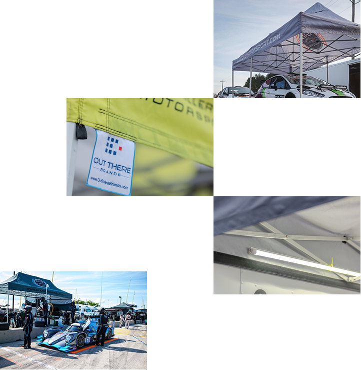 Out There Brands Custom motorsport canopies